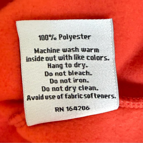 Dudley Stephens Bowery Mock Neck Top Paprika Vello Fleece XS NWT - Picture 5 of 7